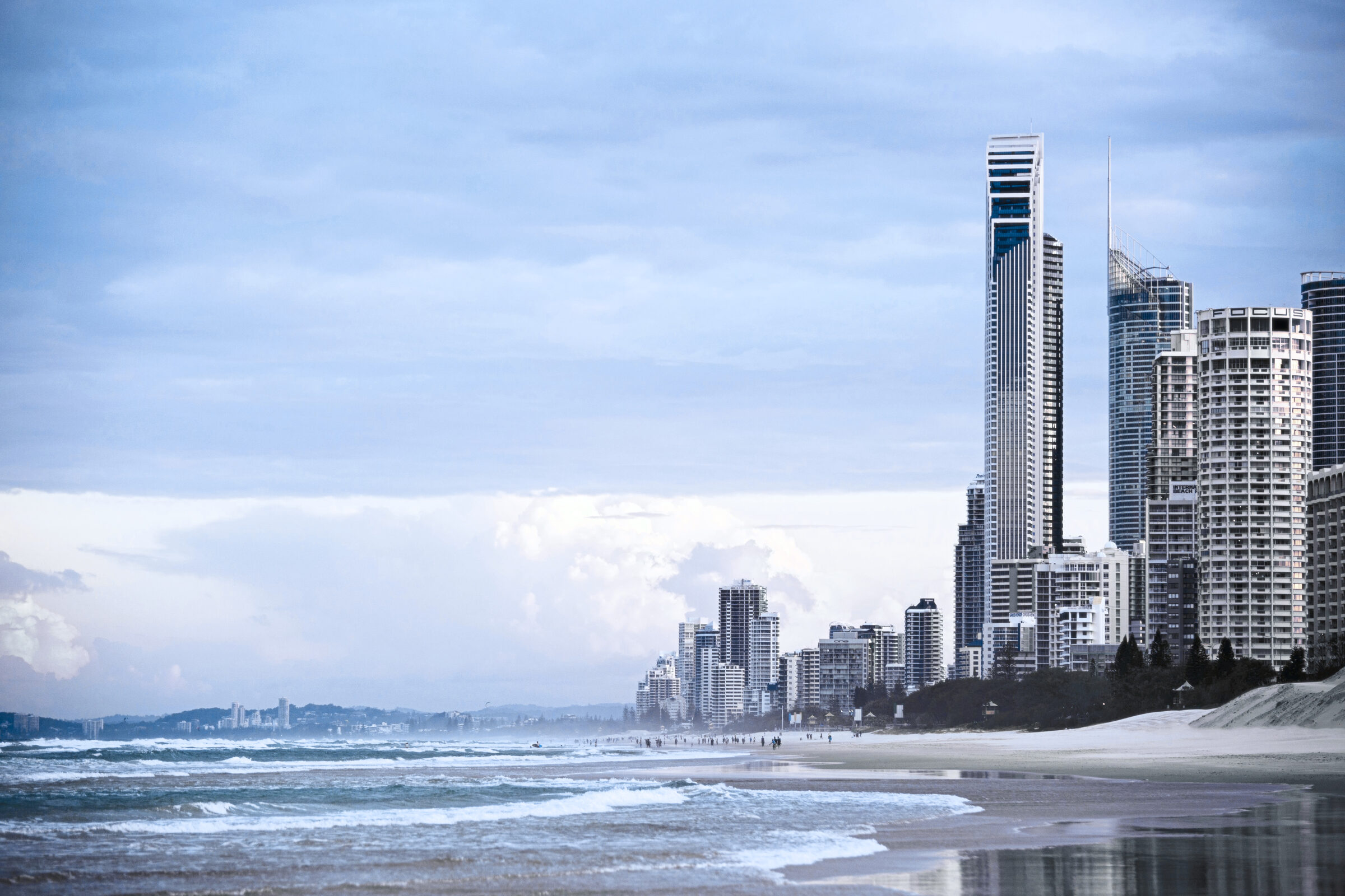 Gold Coast skyline and coastline